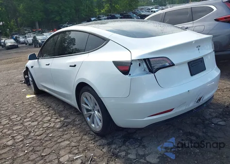 2021 Tesla Model 3 Standard Range Plus Rear-Wheel Drive из США, поврежденный, VIN 5YJ3E1EAXMF099245